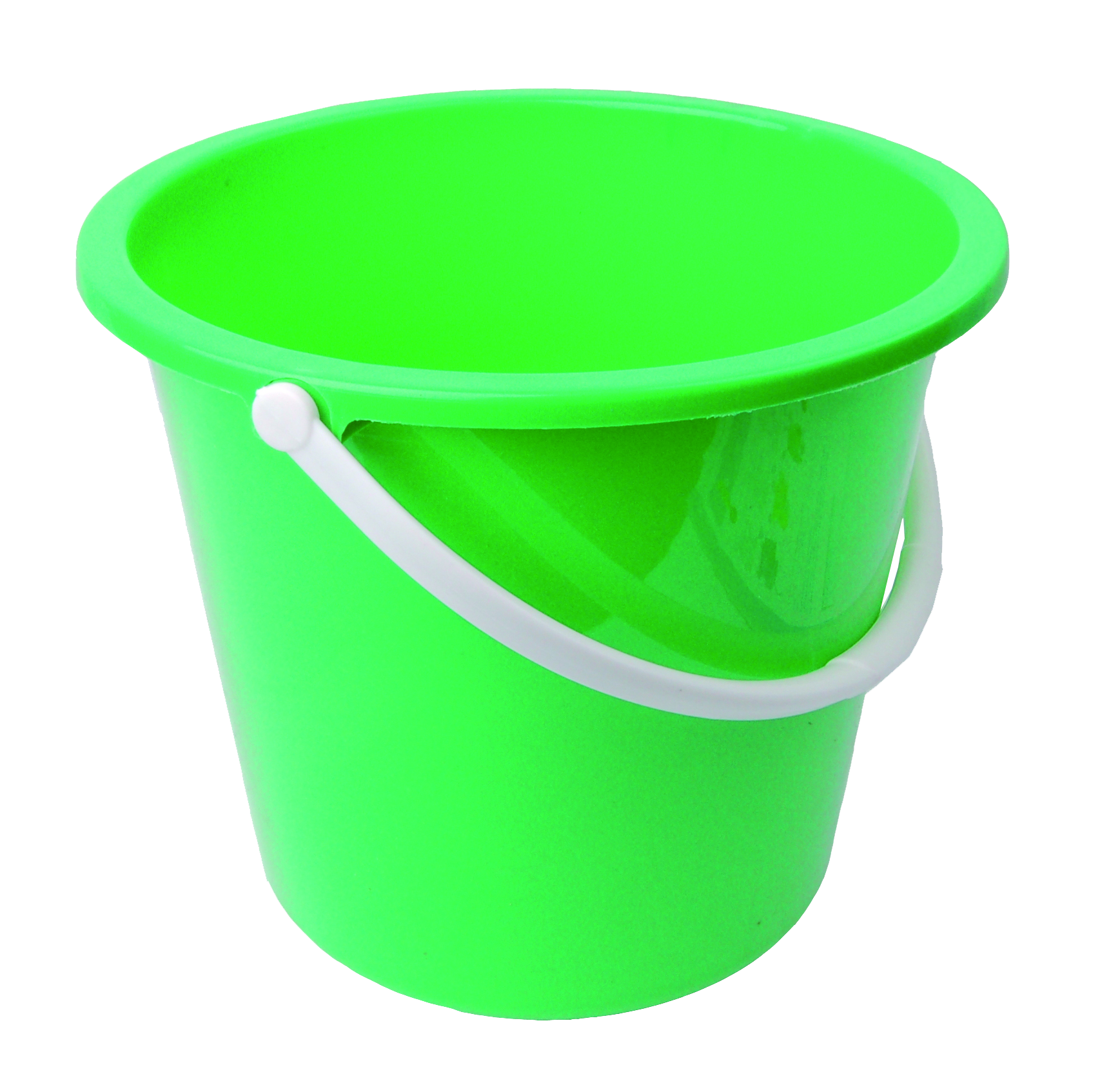 Plastic Bucket Transparent Background PNG Image