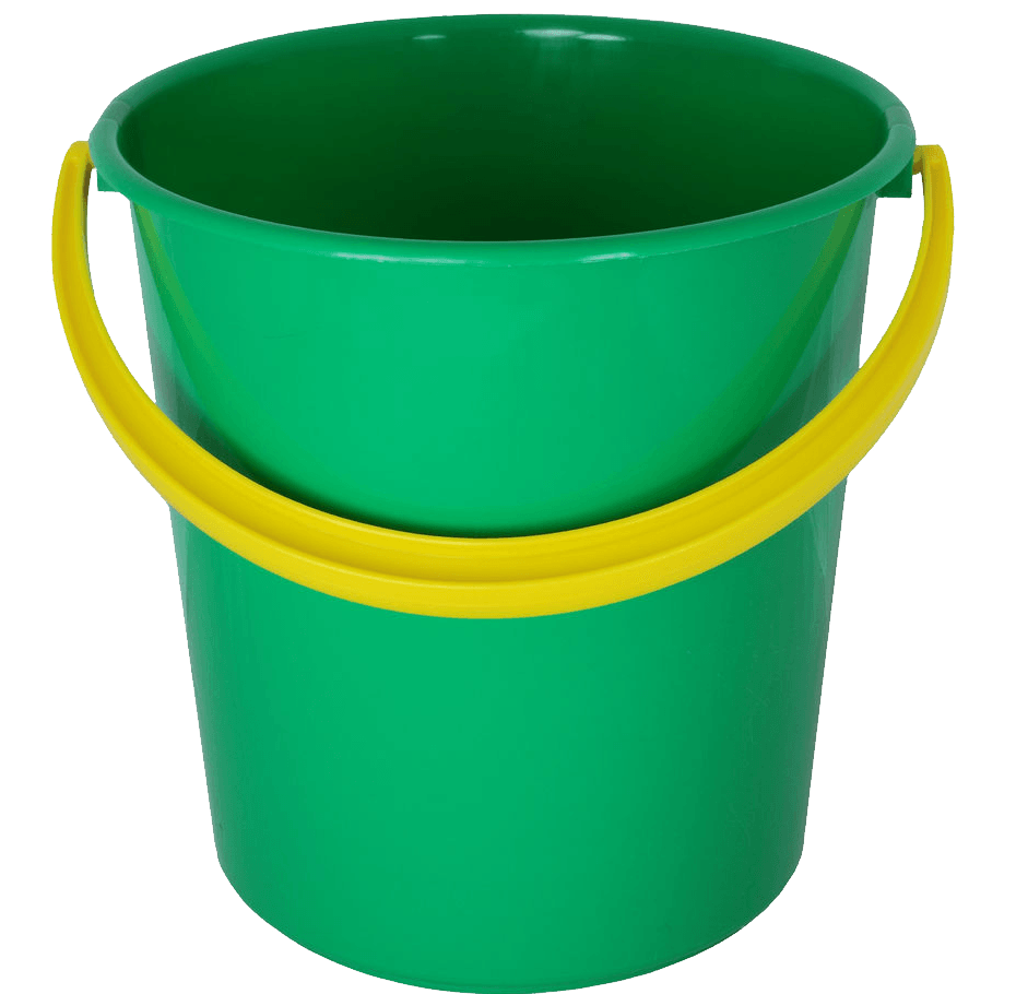 Plastic Green Bucket Png Image PNG Image