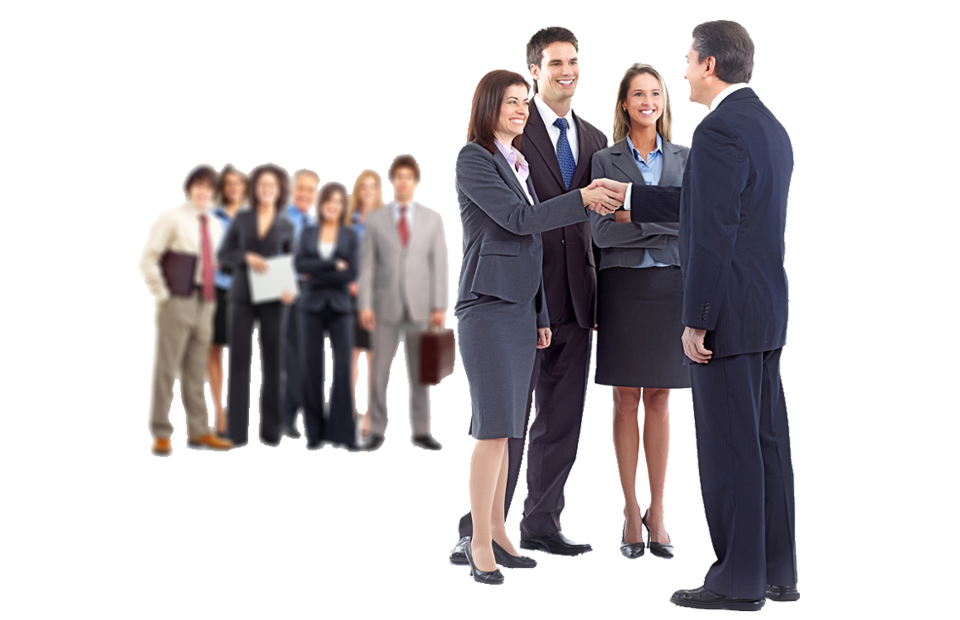 Business People Transparent Background PNG Image