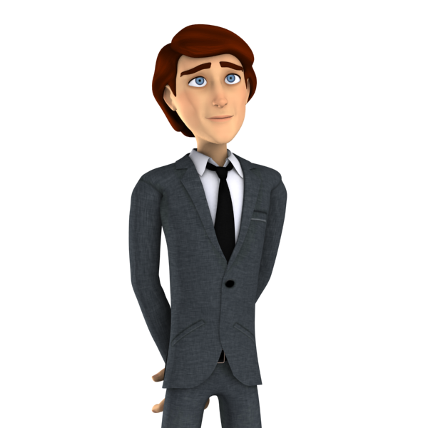 Businessman Animated Office PNG File HD PNG Image