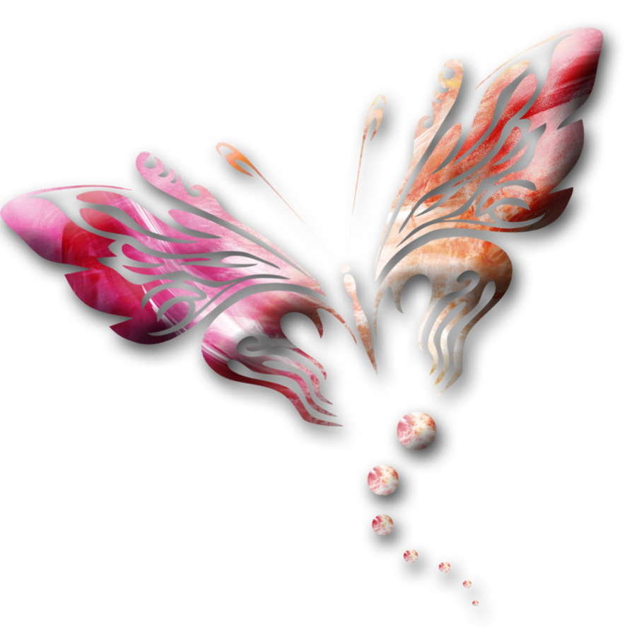 Pink Butterfly Clipart PNG Image