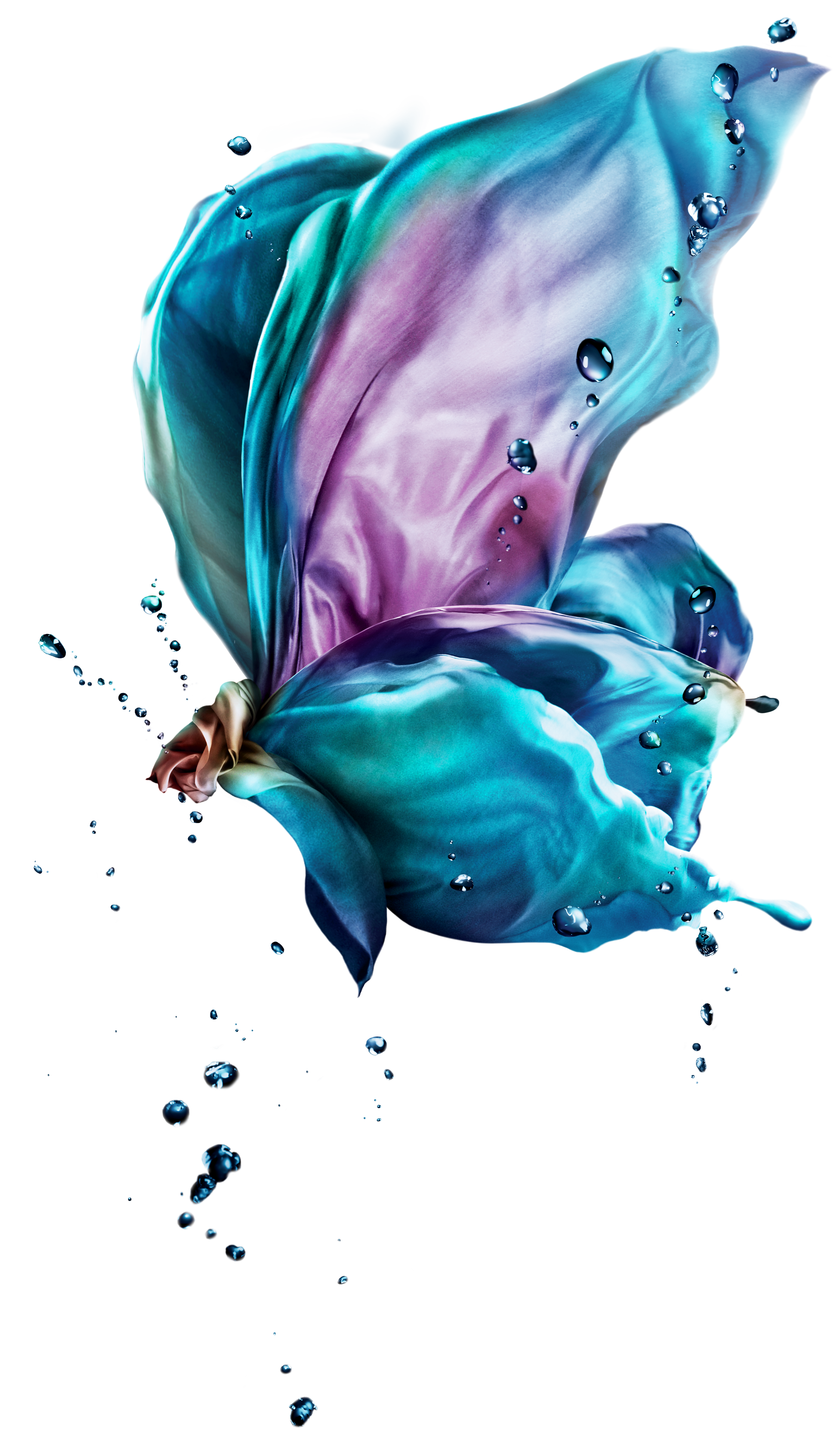 Butterfly Water Pull Creative Fundal Effects Android PNG Image