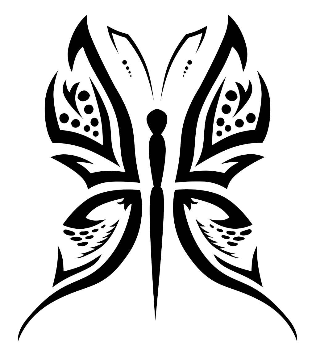 Butterfly Tattoo Designs Png Picture PNG Image