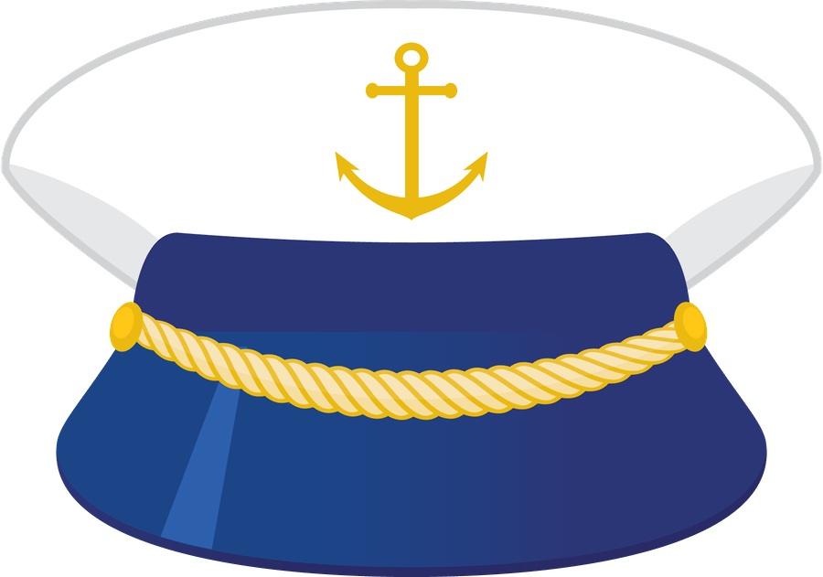 Captain Navy Cap Vector Free Photo PNG Image