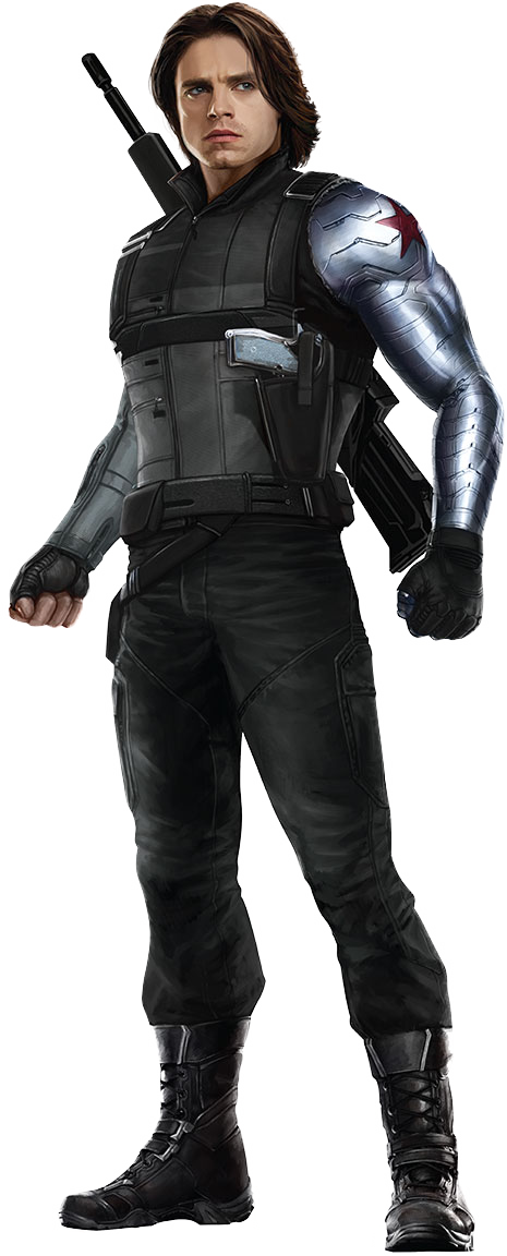 Winter Soldier Bucky File PNG Image