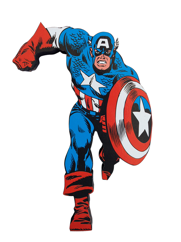America Figure Comics Character Fictional Iron Action PNG Image