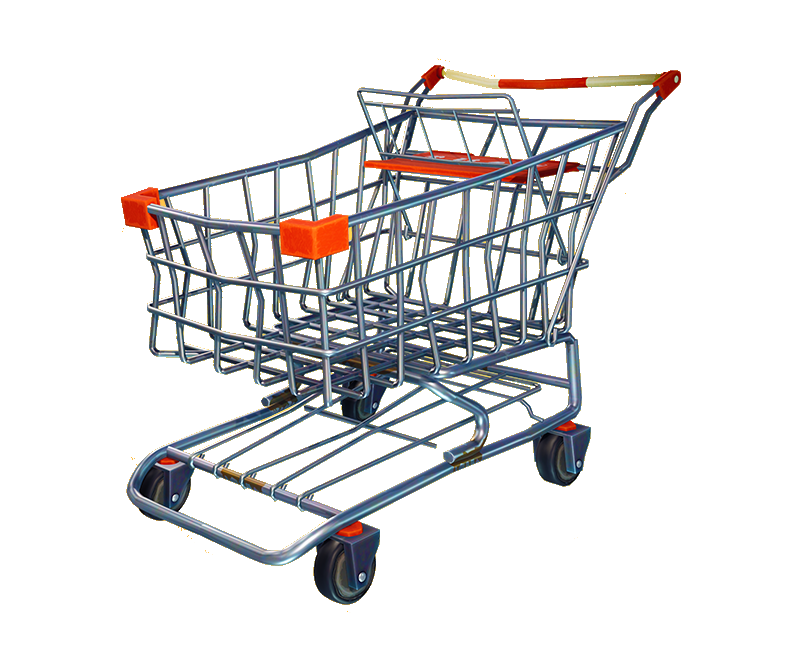 Battle Royale Shopping Fortnite Cart PNG Image High Quality PNG Image