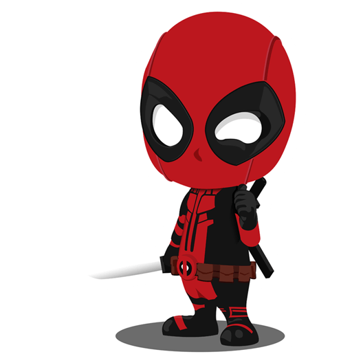 Art Spiderman Character Fictional Deadpool Technology PNG Image