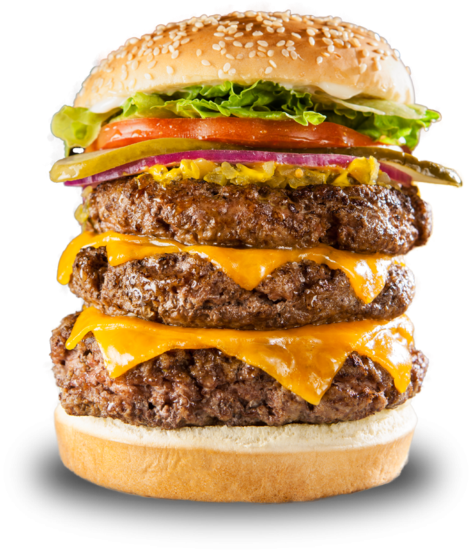 Cheese Hamburger Restaurant Veggie Fatburger Burger King PNG Image
