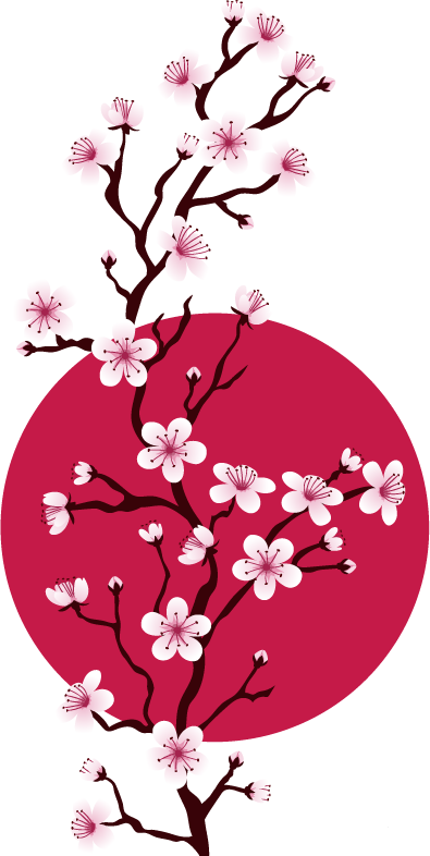 Blossom Cherry Crossstitch Petal Heart Free Download PNG HQ PNG Image