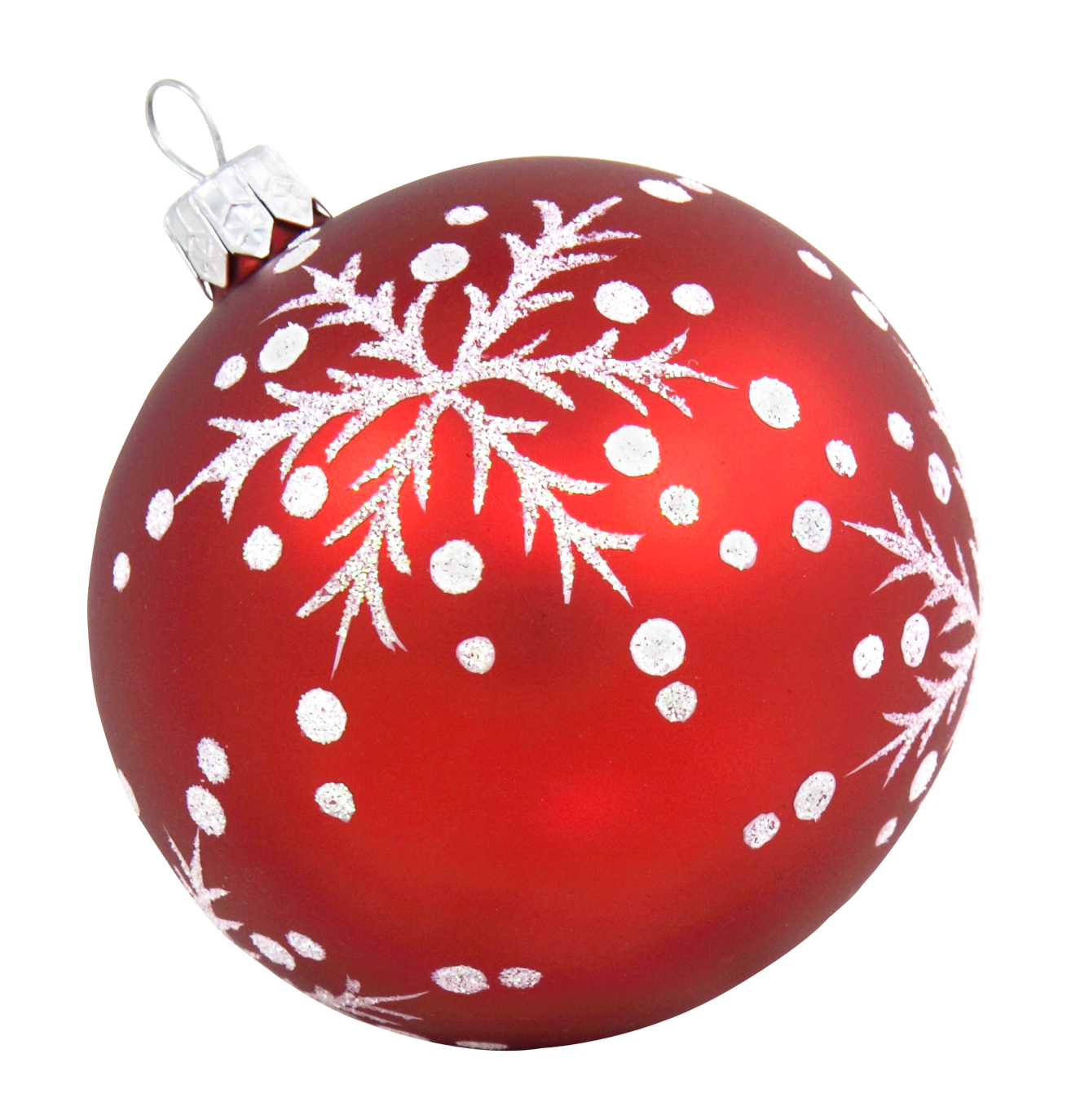Glitter Christmas Bauble PNG File HD PNG Image