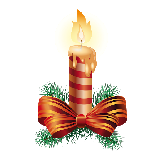 Candle Christmas Gold Free Download Image PNG Image