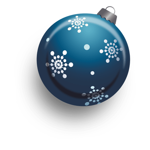 Blue Christmas Bauble PNG Image High Quality PNG Image