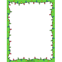 Christmas Border Transparent PNG Image