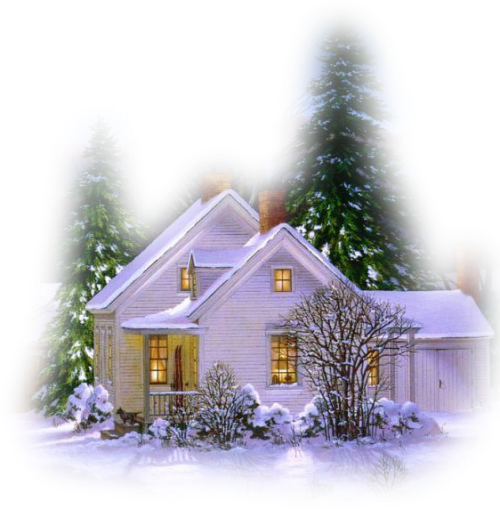 Christmas Home Image PNG Image