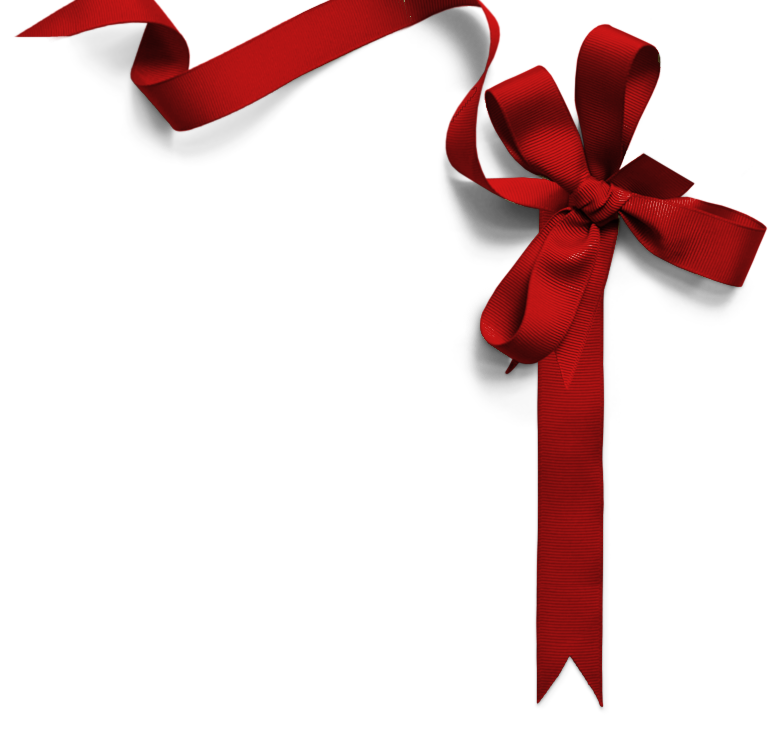 Christmas Ribbon Png Picture PNG Image
