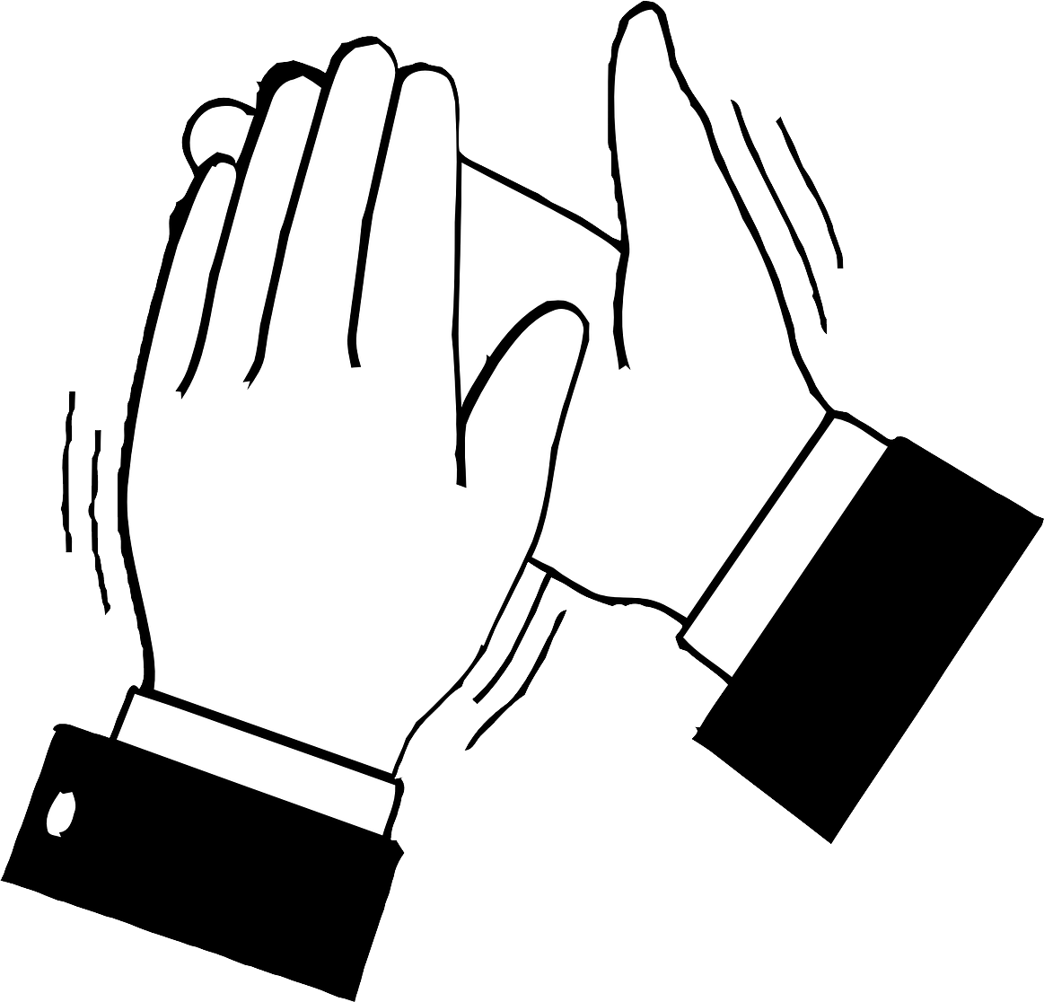 Clapping hands PNG Image