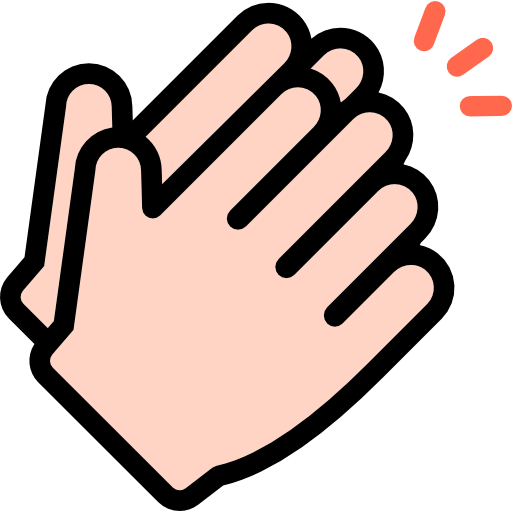 Clapping hands PNG Image
