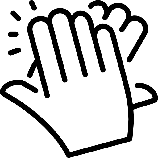 Clapping hands PNG Image