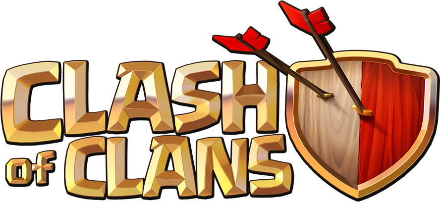 Clash Of Brand Boom Text Royale Clans PNG Image