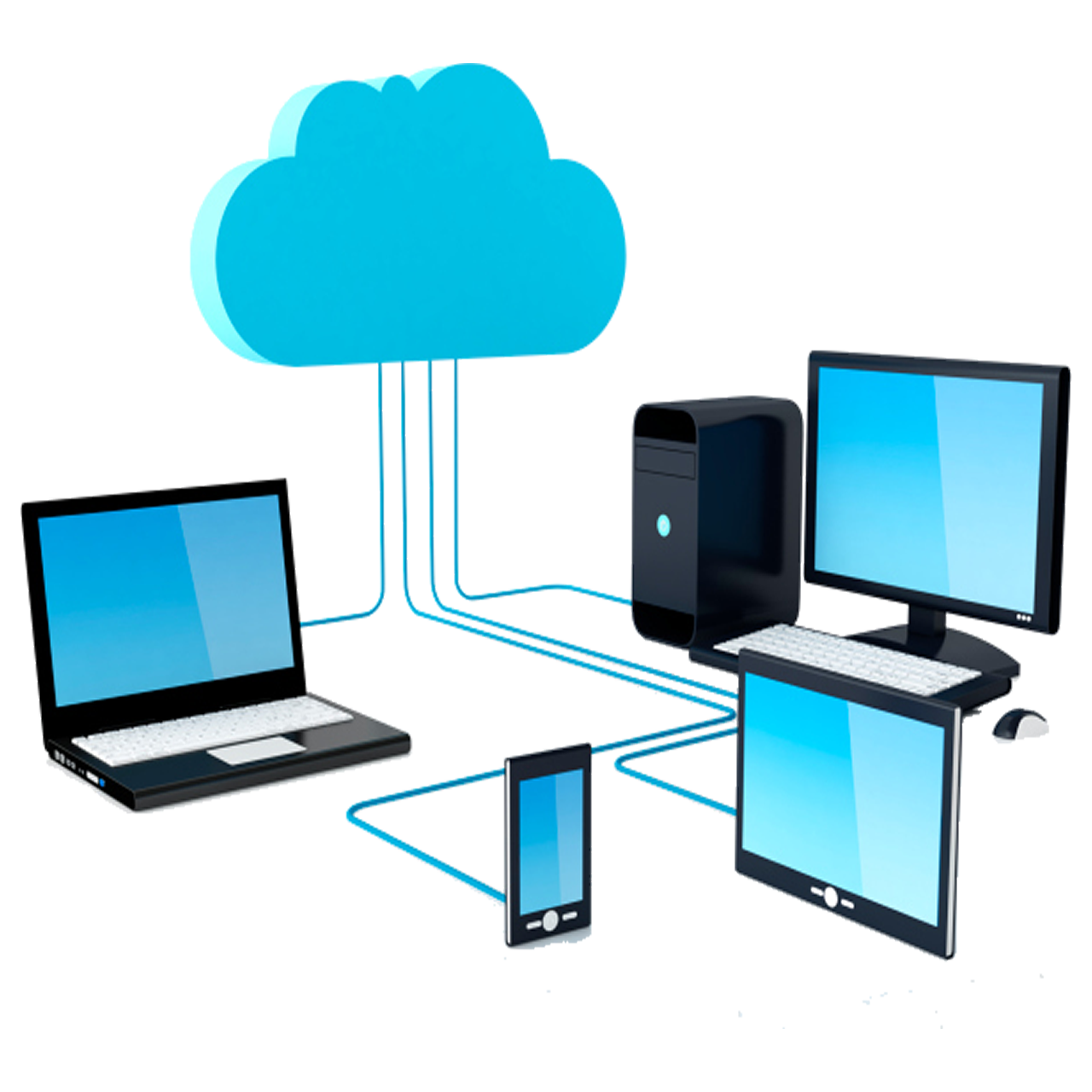 Networking Computing Storage Internet Security Transparent Cloud PNG Image