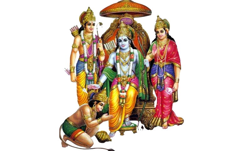 Krishna Art Profession Rama Sita Download HD PNG PNG Image