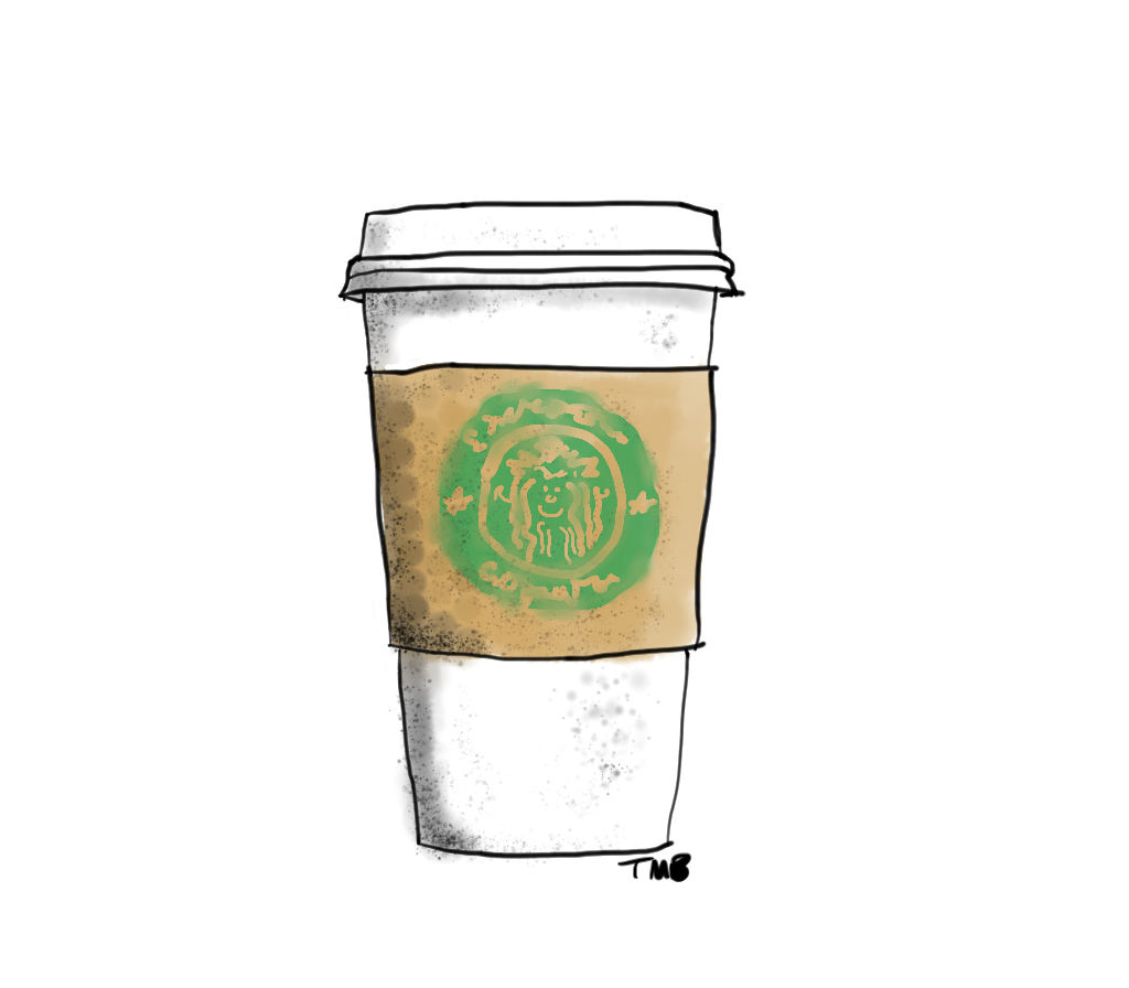 starbucks coffee cup icon
