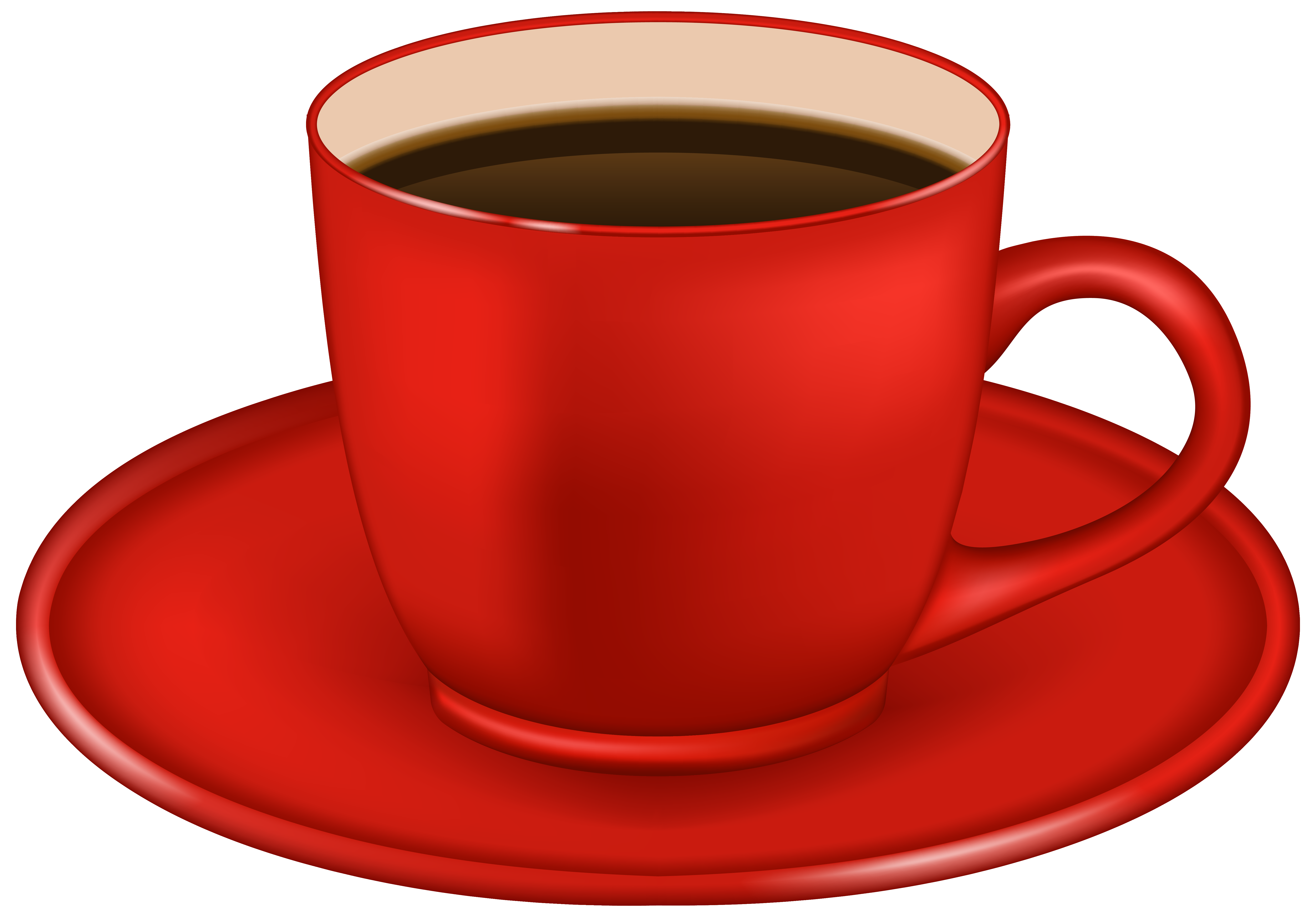Single-Origin Cup Tea Espresso Coffee Cafe Red PNG Image