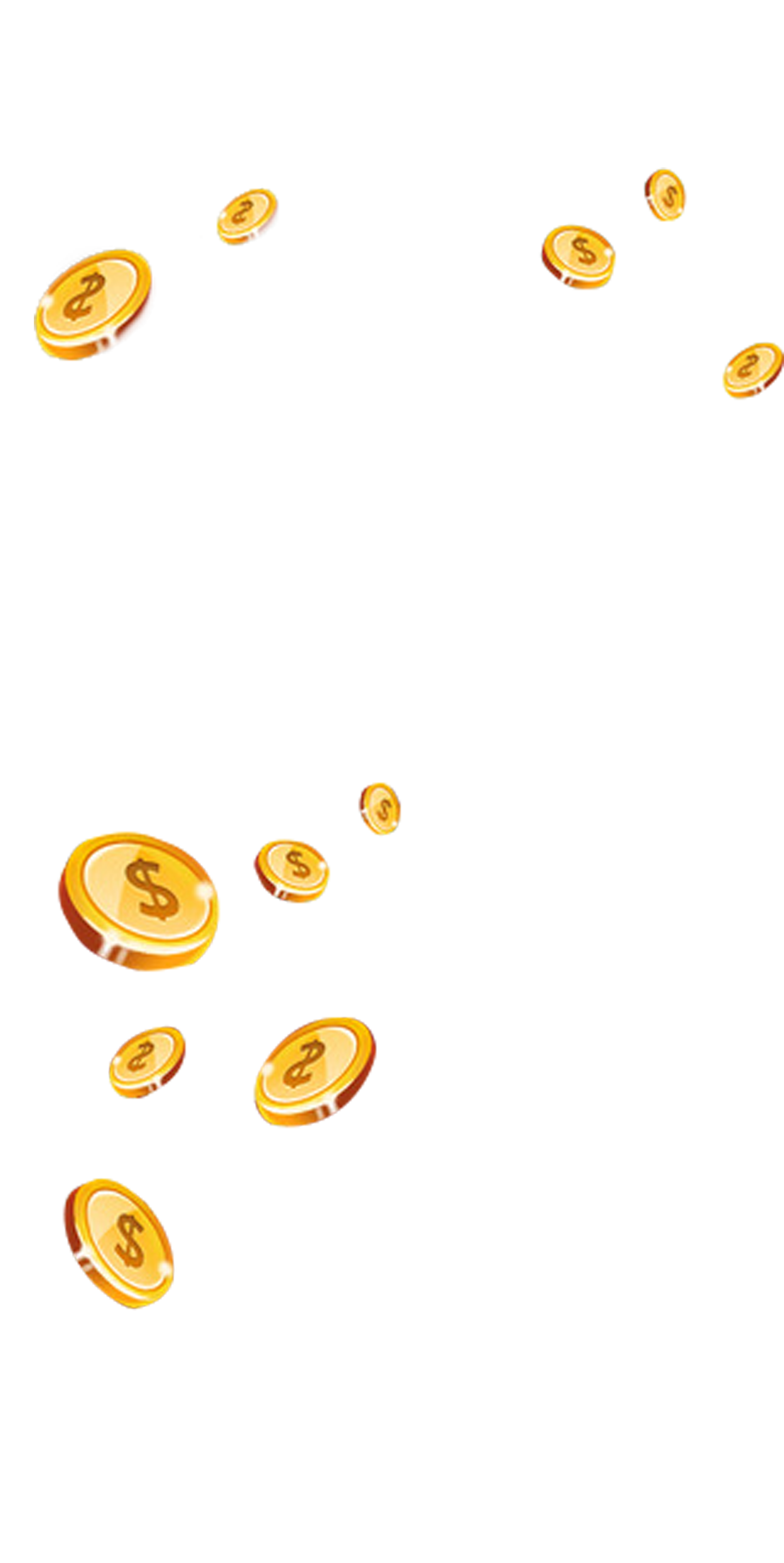 Floating Coin Gold Free Download Image PNG Image