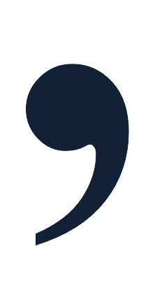 Comma PNG Image