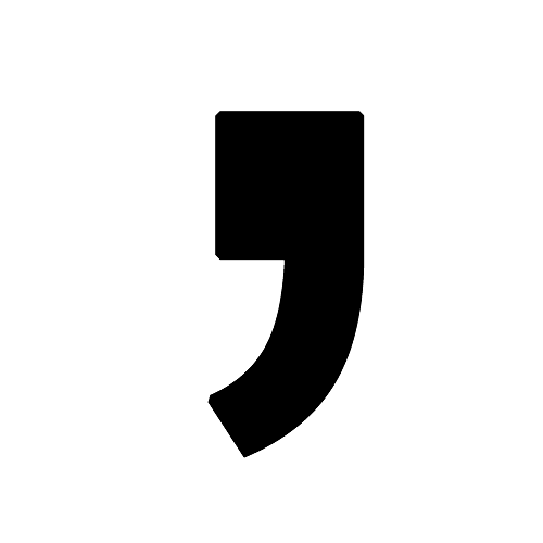 Comma PNG Image