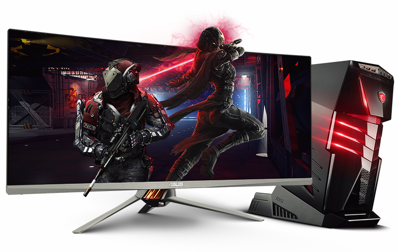 Download Gaming Computer Transparent Picture HQ PNG Image