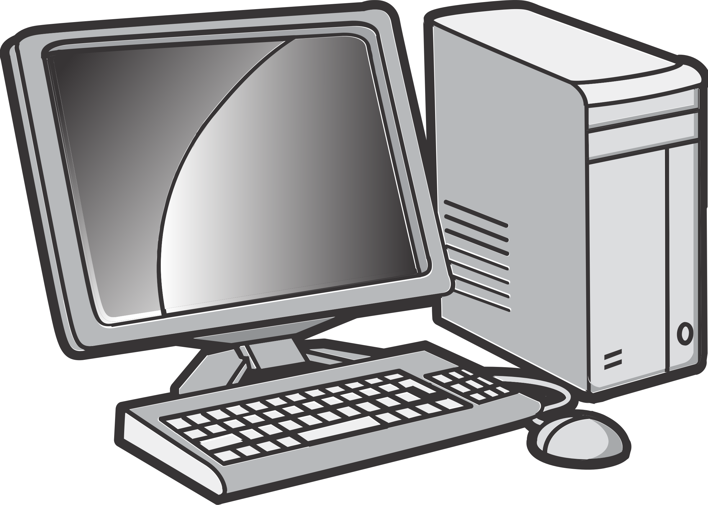 Computer desktop PC PNG Image