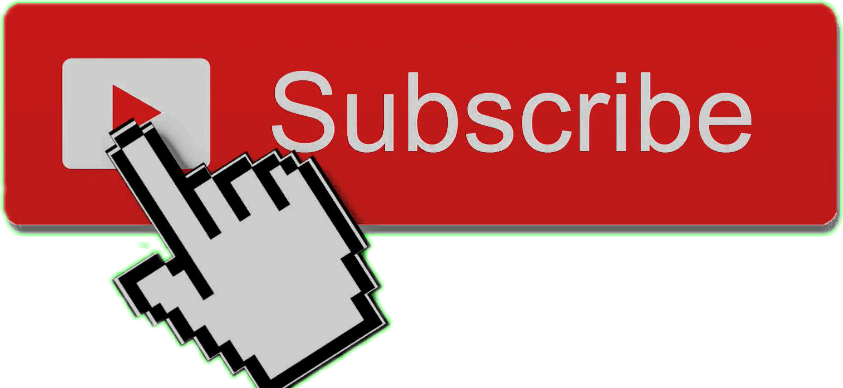 Youtube Button Chroma Subscribe Computer Key Mouse PNG Image