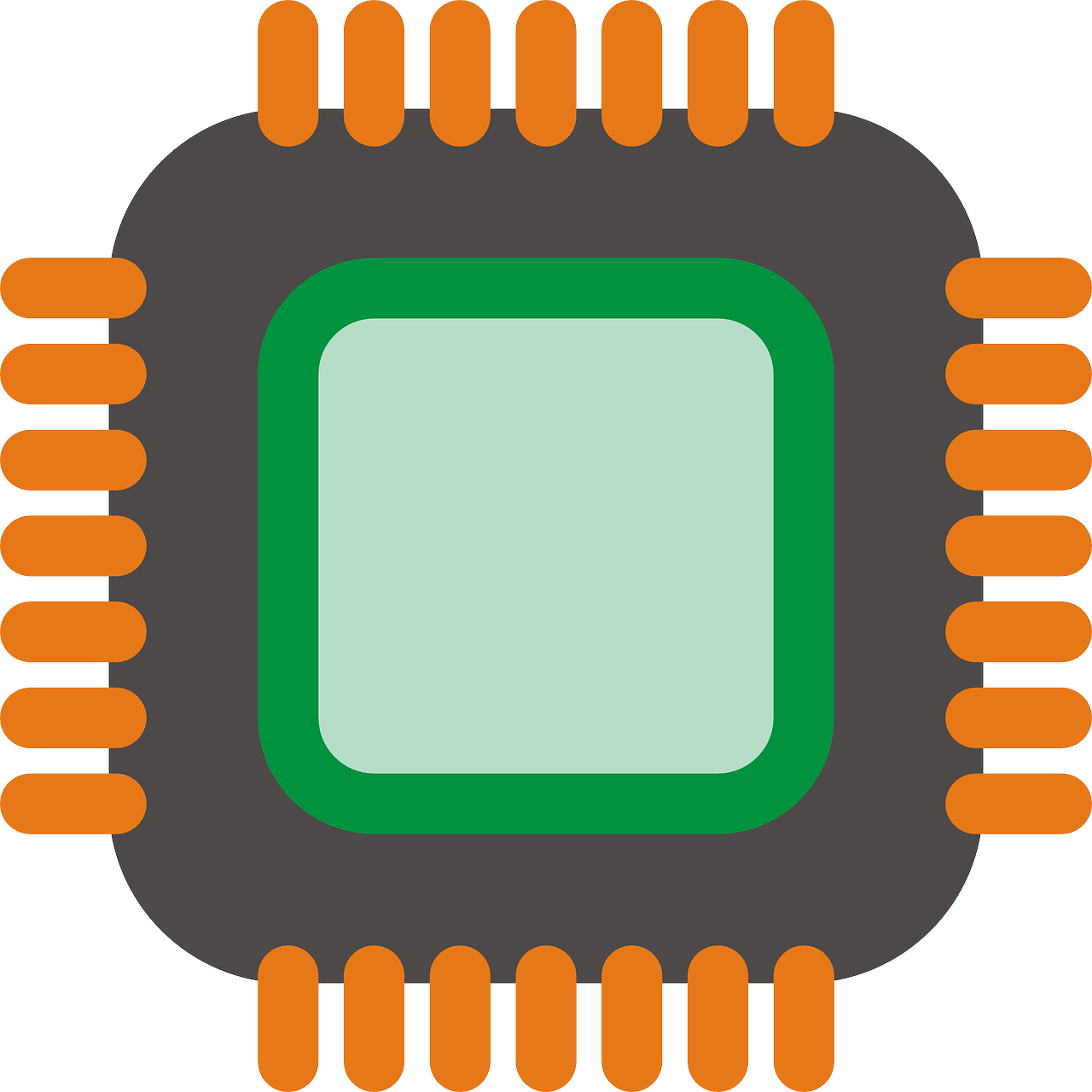 Cpu processor PNG Image