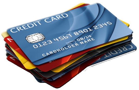 Credit Card Transparent Background PNG Image