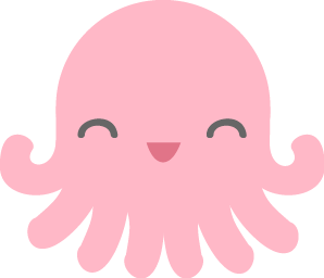 Cute Octopus Photo PNG Image