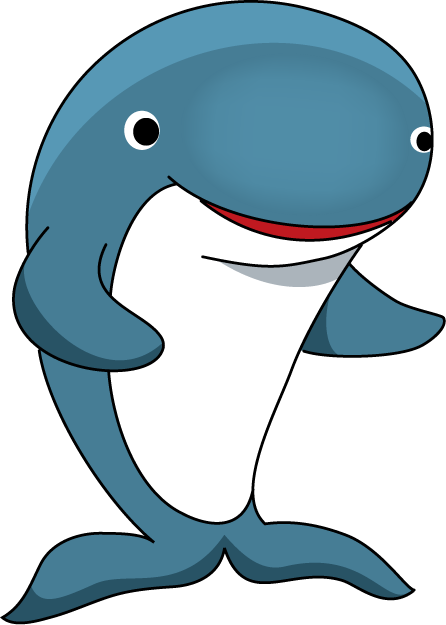 Cute Whale Free Download PNG Image
