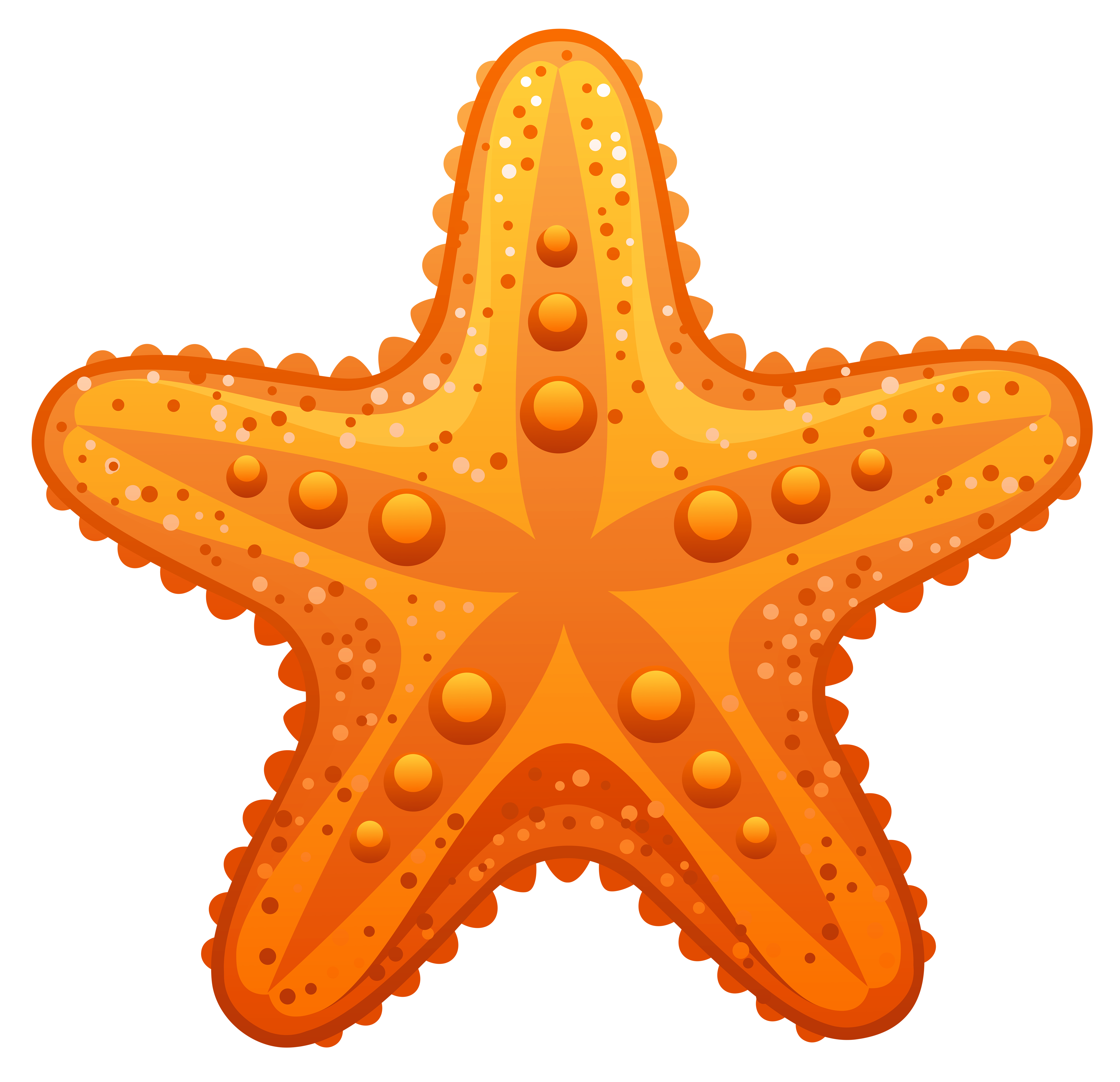Cute Starfish Transparent PNG Image