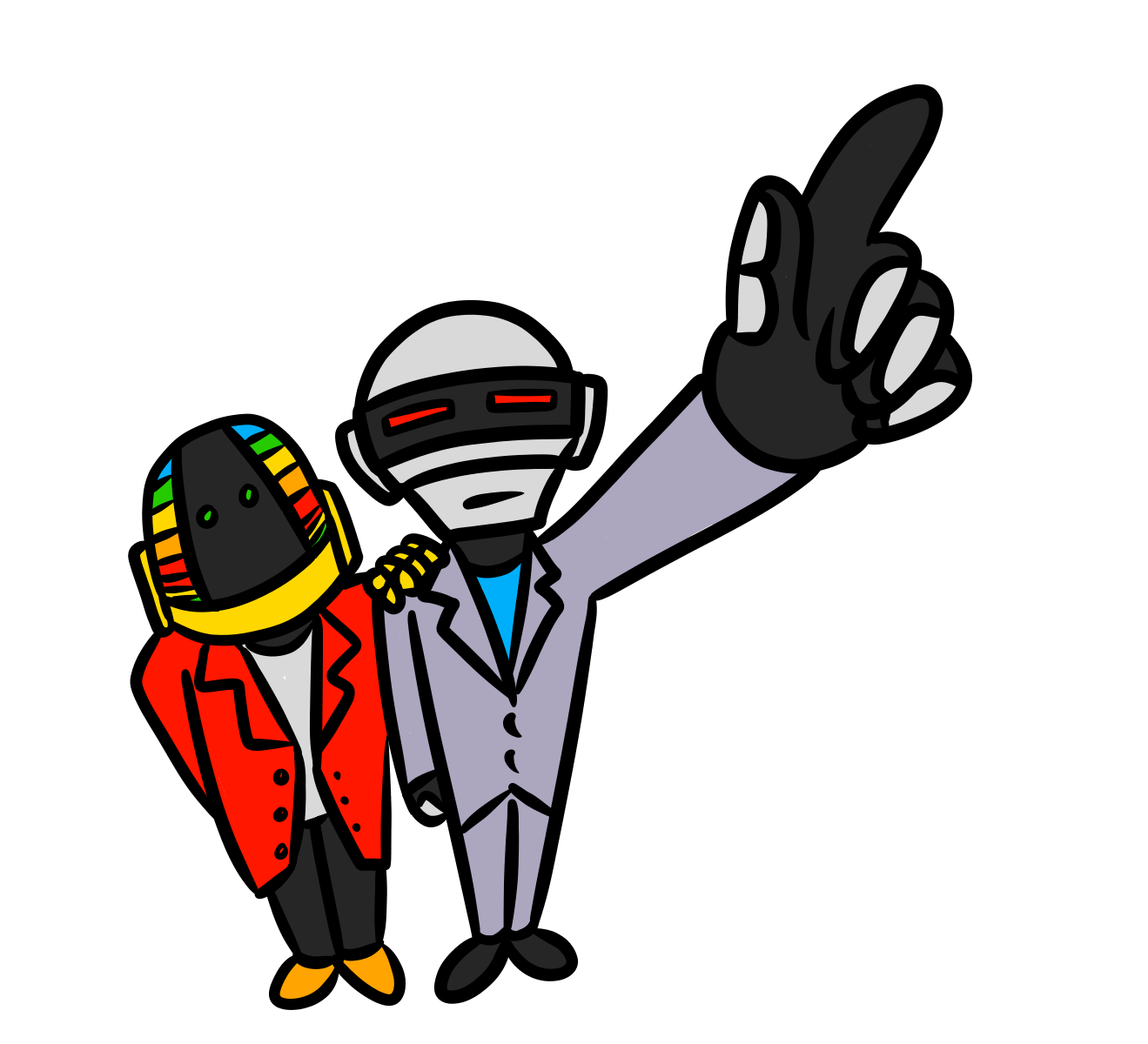Daft Punk Picture PNG Image
