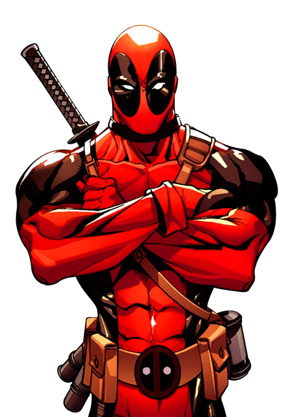 Wolverine Daredevil Spider-Man Deadpool Weasel Free Clipart HD PNG Image