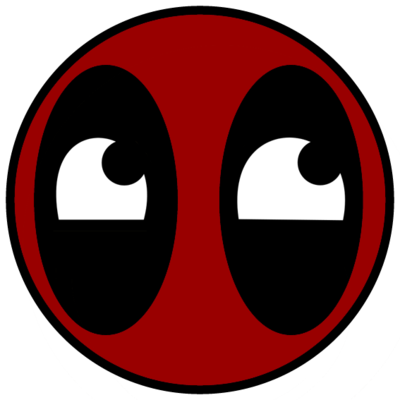 Deadpool Face Png PNG Image