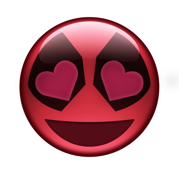 Heart Youtube Symbol Deadpool Emoji Free Transparent Image HQ PNG Image