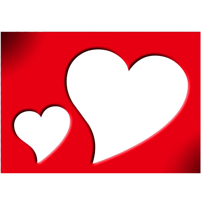 Heart Frame Valentine Free PNG HQ PNG Image
