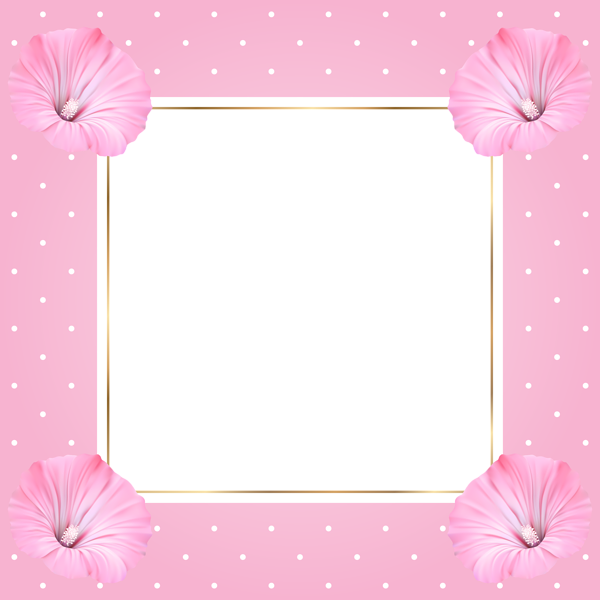 Pink Frame Square PNG Free Photo PNG Image