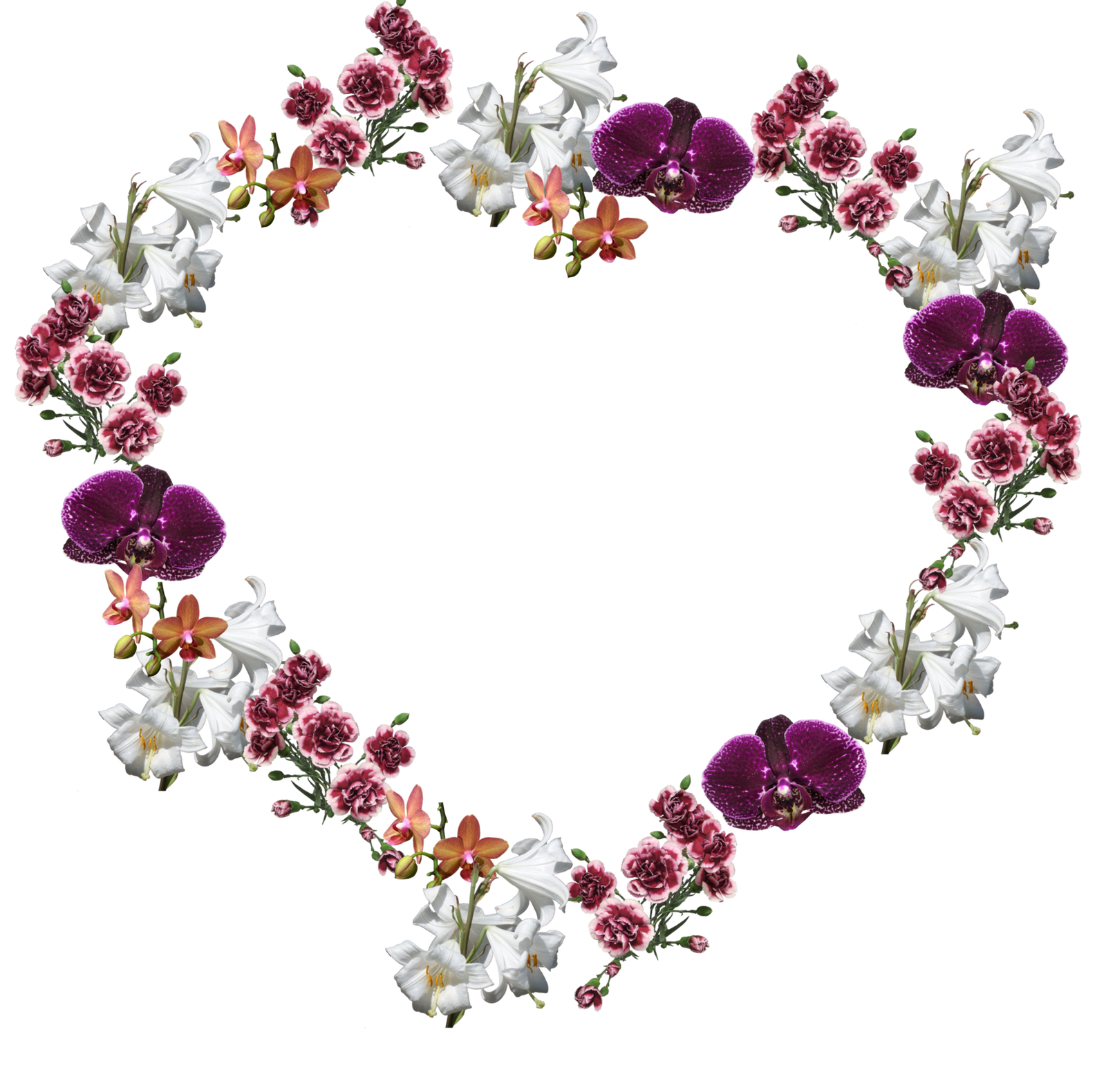 Frame Flower Romantic PNG Download Free PNG Image