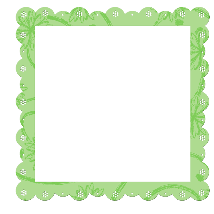 Green Frame Border PNG Download Free PNG Image