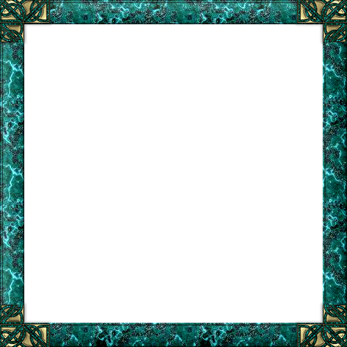 Frame Square Teal PNG Free Photo PNG Image