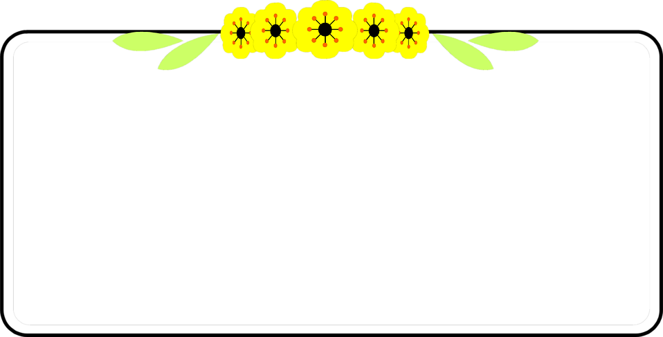 Yellow Border Frame Image PNG Image