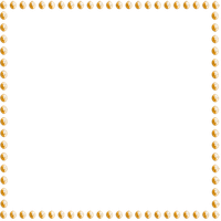 Orange Border Frame File PNG Image